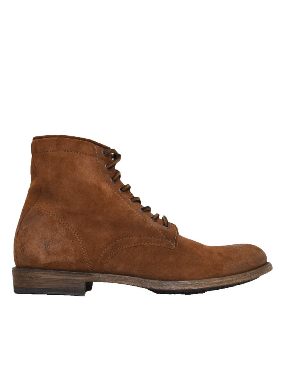 New! Frye Tyler Lace Up 81625 Mens Brown Suede Lace Up 10.5 Boot 3481625 DD558